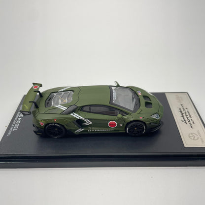 TIME MODEL×addict Lamborghini Aventador LP 700ー4 リバティー ウォーク ワークス エアロ 零戦カラー 1200台限定生産品【尾張小牧店】