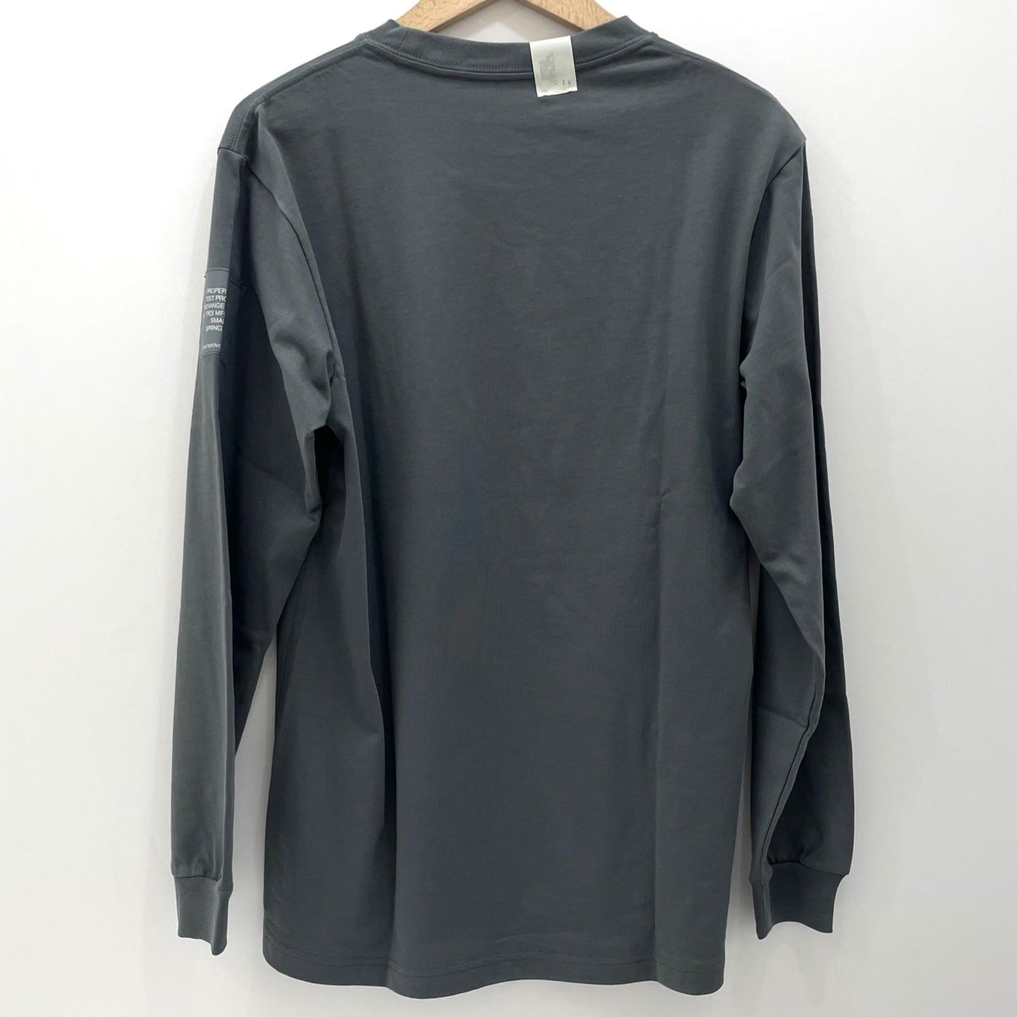 【中古】N.HOOLYWOOD | エヌハリウッド LONG SLEEVE T-SHIRT 長袖Ｔシャツ 9261-CS82 グレー サイズ：36【尾張小牧店】