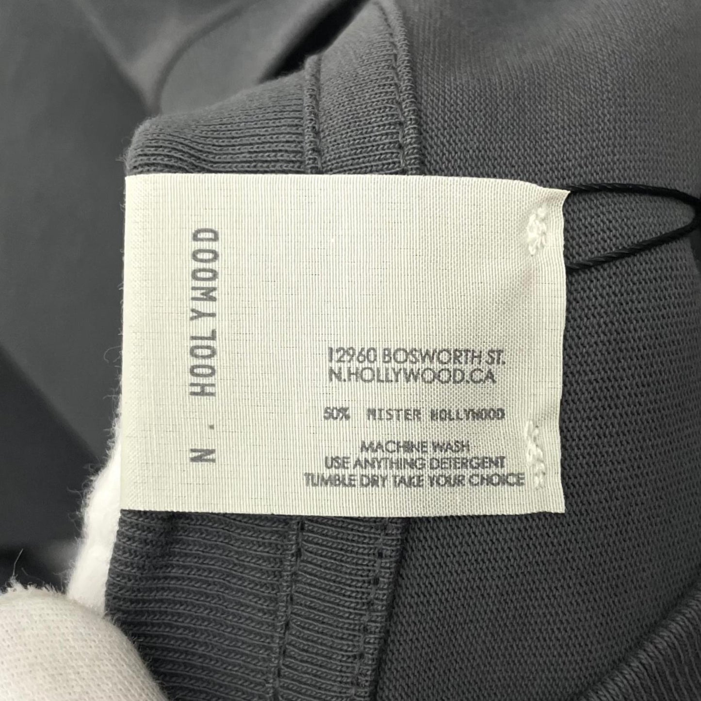 【中古】N.HOOLYWOOD | エヌハリウッド LONG SLEEVE T-SHIRT 長袖Ｔシャツ 9261-CS82 グレー サイズ：36【尾張小牧店】