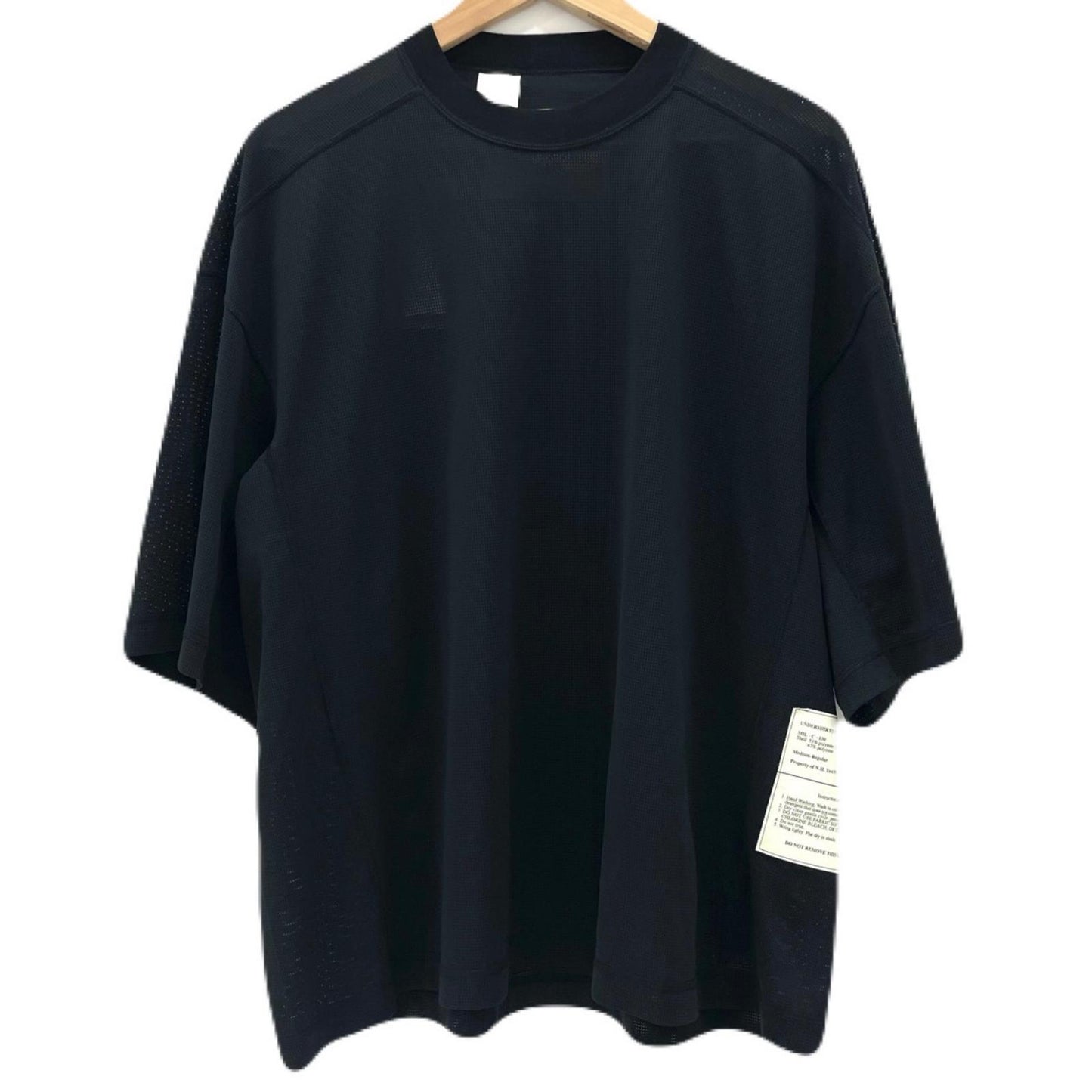【中古】N.HOOLYWOOD | エヌハリウッド PANELED T-SHIRT 半袖Ｔシャツ 9261-CS55-011 ブラック サイズ：38【尾張小牧店】