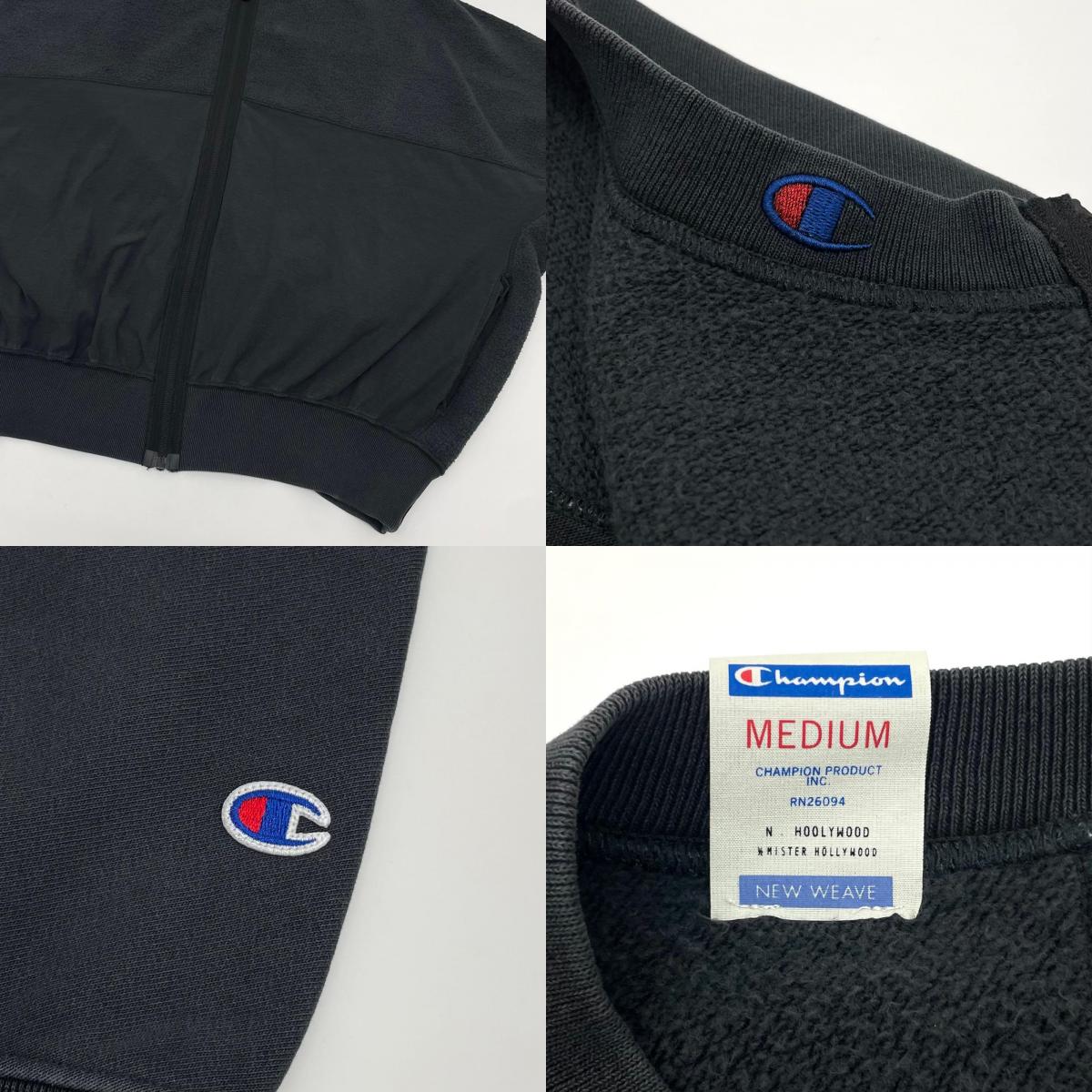 【中古】N.HOOLYWOOD | エヌハリウッド 26SS Champion REVERSIBLE CARDIGAN リバーシブル　カーディガン C8-D020 グレー サイズ：M【尾張小牧店】
