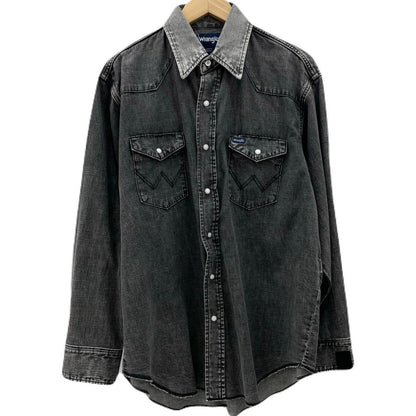 【中古】N.HOOLYWOOD | エヌハリウッド Wrangler SHIRT 長袖シャツ 6261-WR01 グレー サイズ：36【尾張小牧店】
