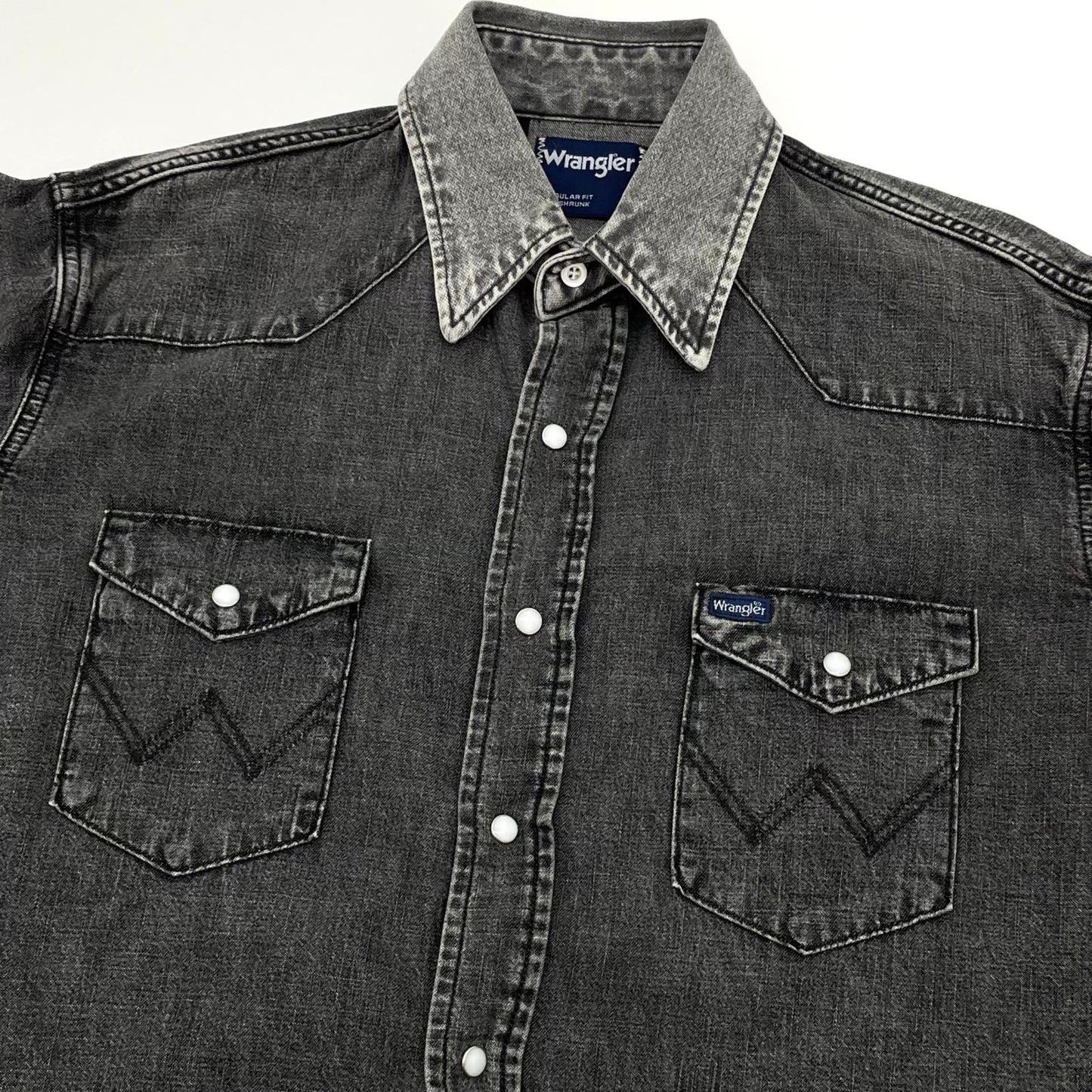 【中古】N.HOOLYWOOD | エヌハリウッド Wrangler SHIRT 長袖シャツ 6261-WR01 グレー サイズ：36【尾張小牧店】
