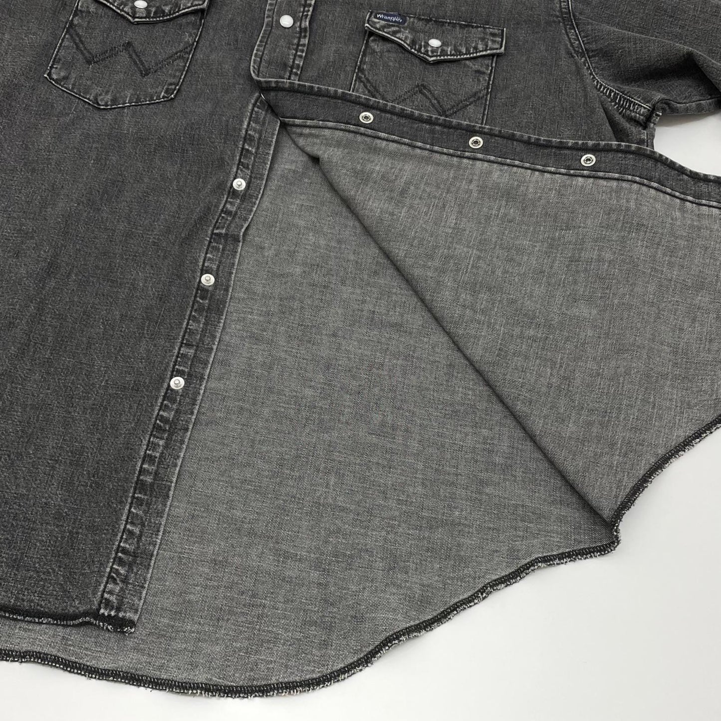 【中古】N.HOOLYWOOD | エヌハリウッド Wrangler SHIRT 長袖シャツ 6261-WR01 グレー サイズ：36【尾張小牧店】