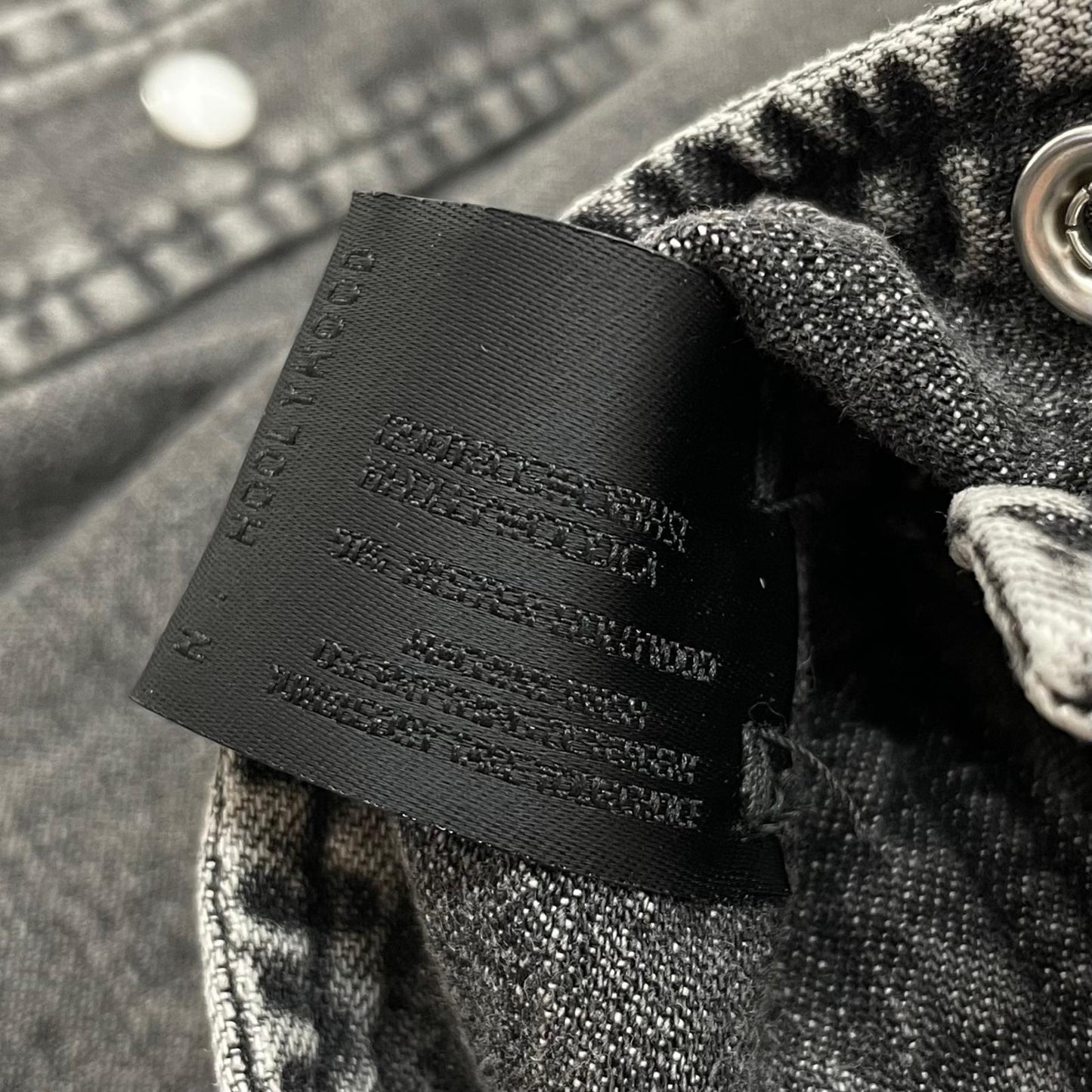 【中古】N.HOOLYWOOD | エヌハリウッド Wrangler SHIRT 長袖シャツ 6261-WR01 グレー サイズ：36【尾張小牧店】