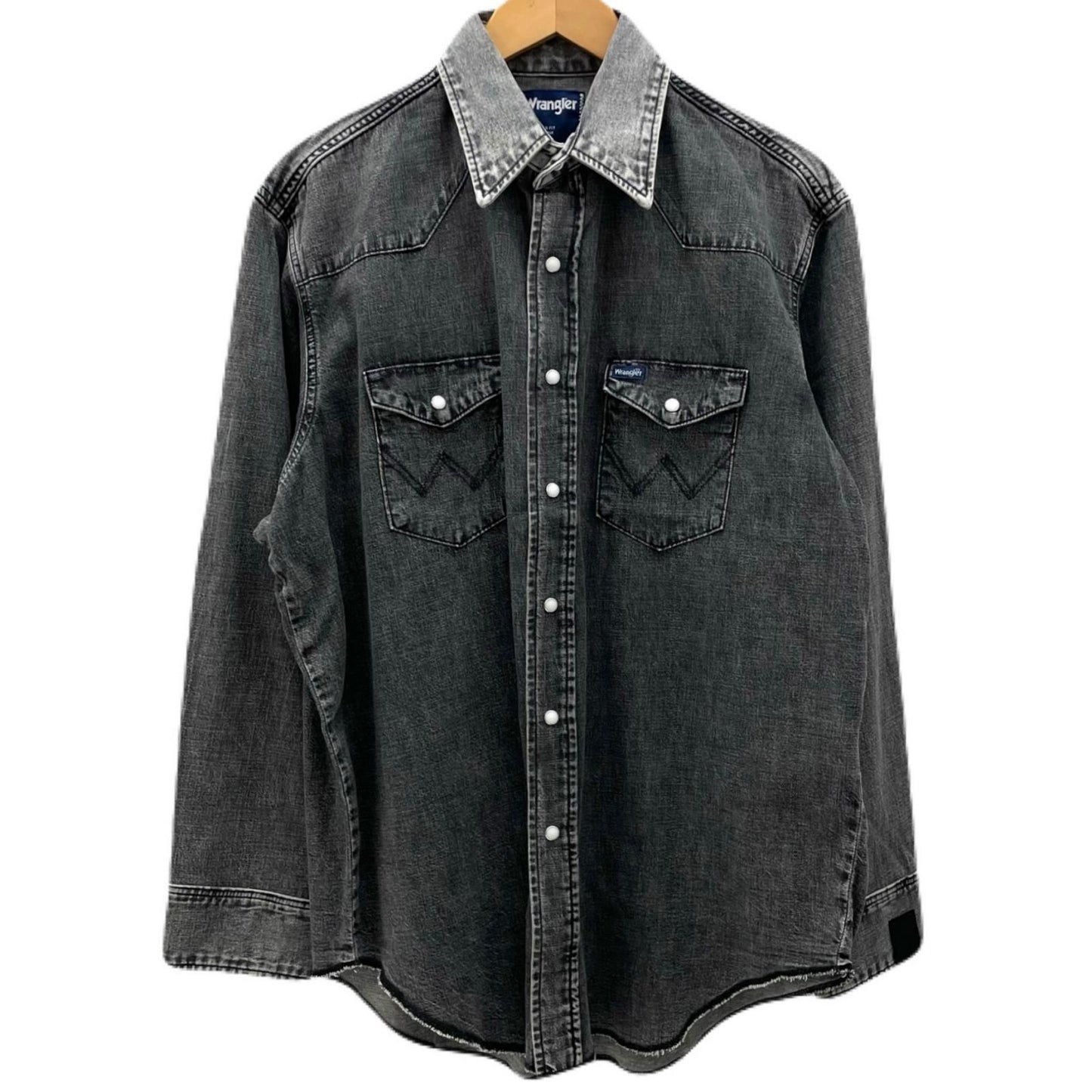 【中古】N.HOOLYWOOD | エヌハリウッド Wrangler SHIRT 長袖シャツ 6261-WR01 グレー サイズ：38【尾張小牧店】