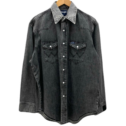 【中古】N.HOOLYWOOD | エヌハリウッド Wrangler SHIRT 長袖シャツ 6261-WR01 グレー サイズ：38【尾張小牧店】