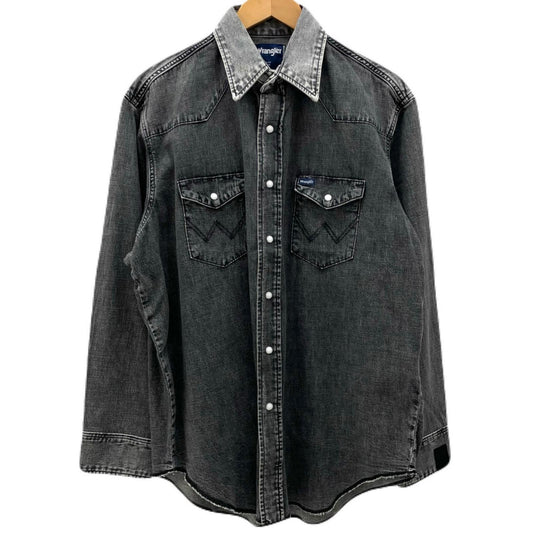 【中古】N.HOOLYWOOD | エヌハリウッド Wrangler SHIRT 長袖シャツ 6261-WR01 グレー サイズ：38【尾張小牧店】