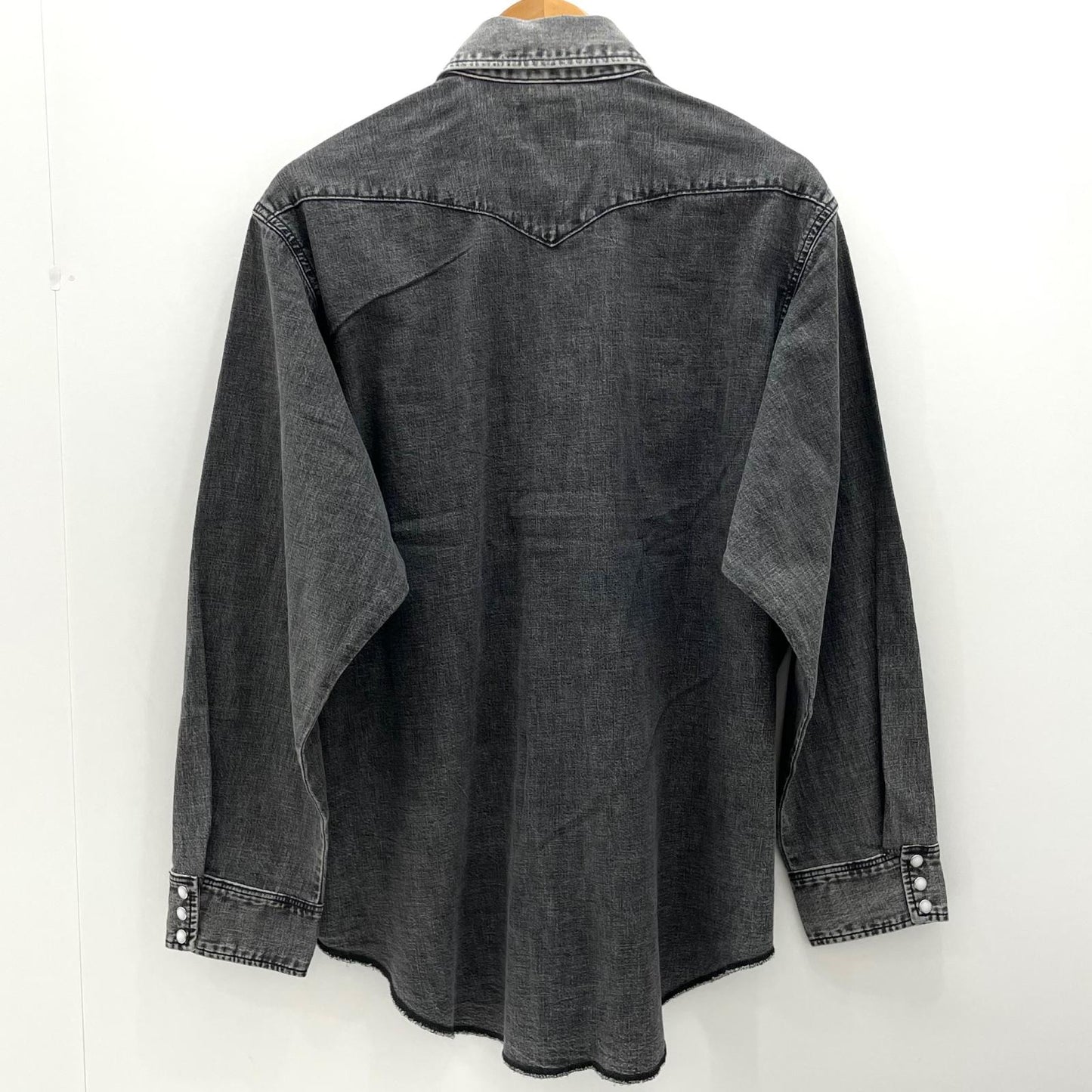【中古】N.HOOLYWOOD | エヌハリウッド Wrangler SHIRT 長袖シャツ 6261-WR01 グレー サイズ：38【尾張小牧店】