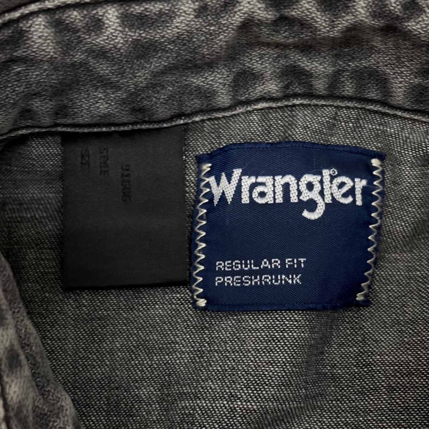 【中古】N.HOOLYWOOD | エヌハリウッド Wrangler SHIRT 長袖シャツ 6261-WR01 グレー サイズ：38【尾張小牧店】