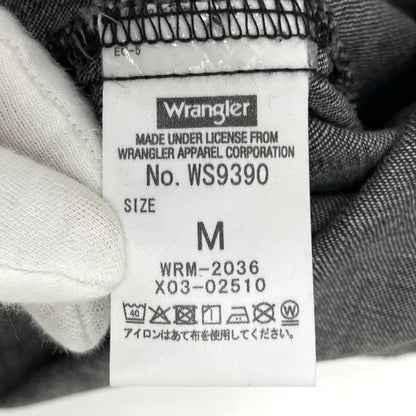 【中古】N.HOOLYWOOD | エヌハリウッド Wrangler SHIRT 長袖シャツ 6261-WR01 グレー サイズ：38【尾張小牧店】