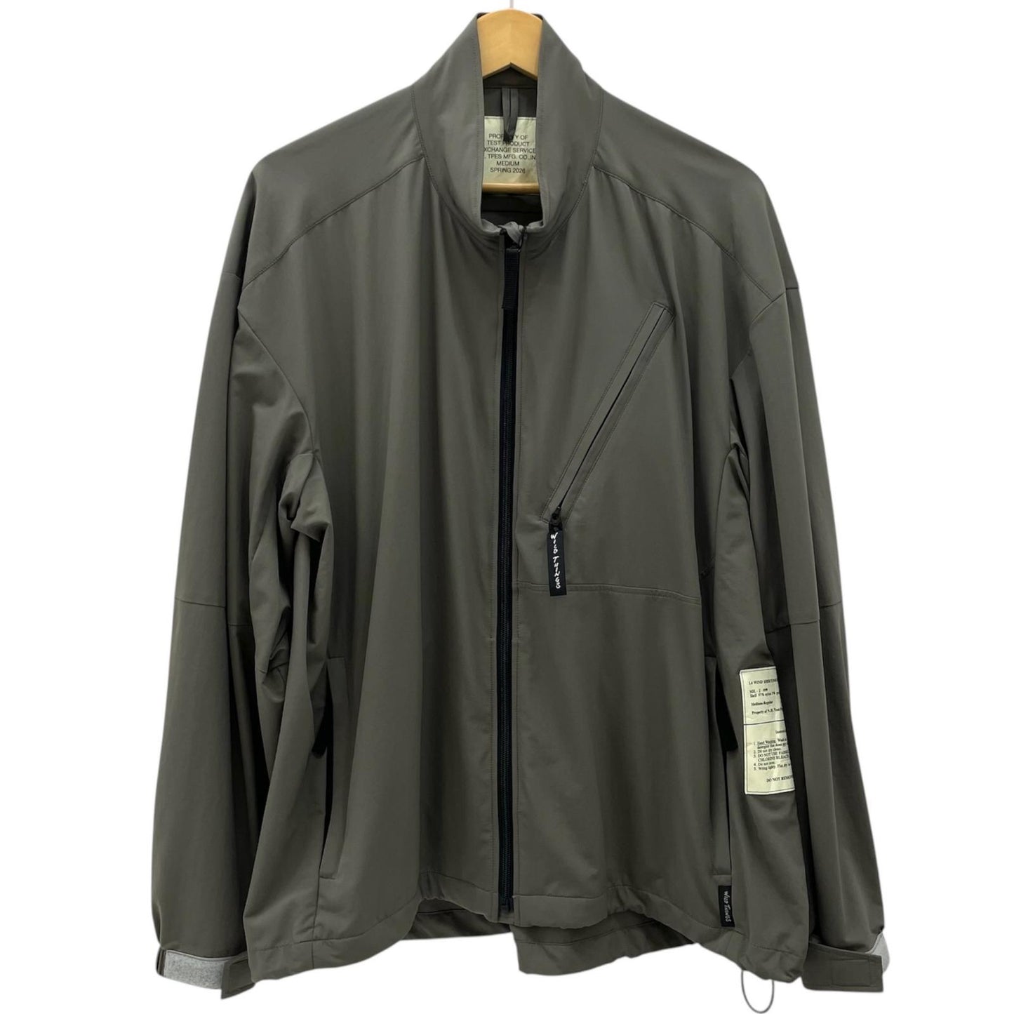 【中古】N.HOOLYWOOD | エヌハリウッド WILD THINGS PACKABLE JACKET ナイロンジャケット 9261-BL07 カーキ サイズ：38【尾張小牧店】