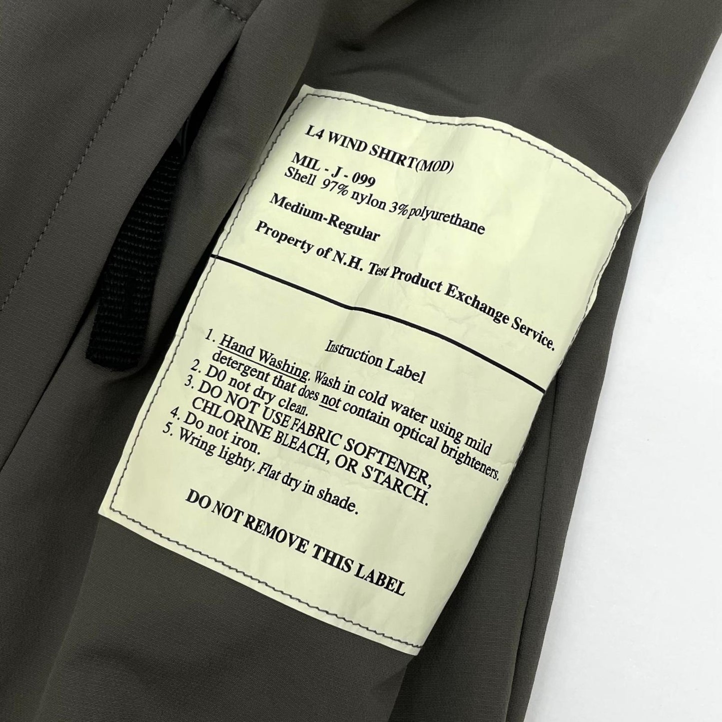 【中古】N.HOOLYWOOD | エヌハリウッド WILD THINGS PACKABLE JACKET ナイロンジャケット 9261-BL07 カーキ サイズ：38【尾張小牧店】