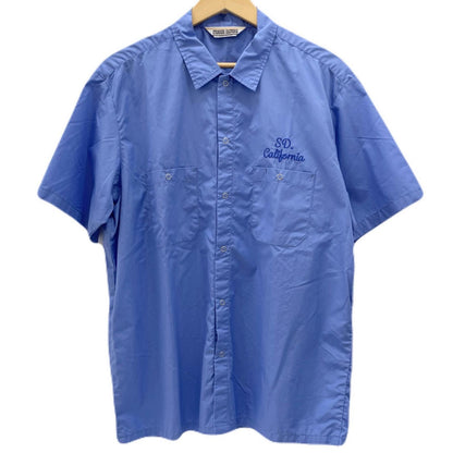 【中古】STANDARD CALIFORNIA | スタンダードカリフォルニア Dress Work Shirt Short Sleeve 半袖シャツ SHOSD220 ブルー サイズ：XL【尾張小牧店】
