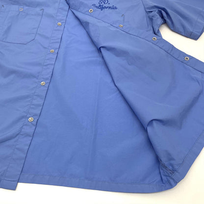 【中古】STANDARD CALIFORNIA | スタンダードカリフォルニア Dress Work Shirt Short Sleeve 半袖シャツ SHOSD220 ブルー サイズ：XL【尾張小牧店】