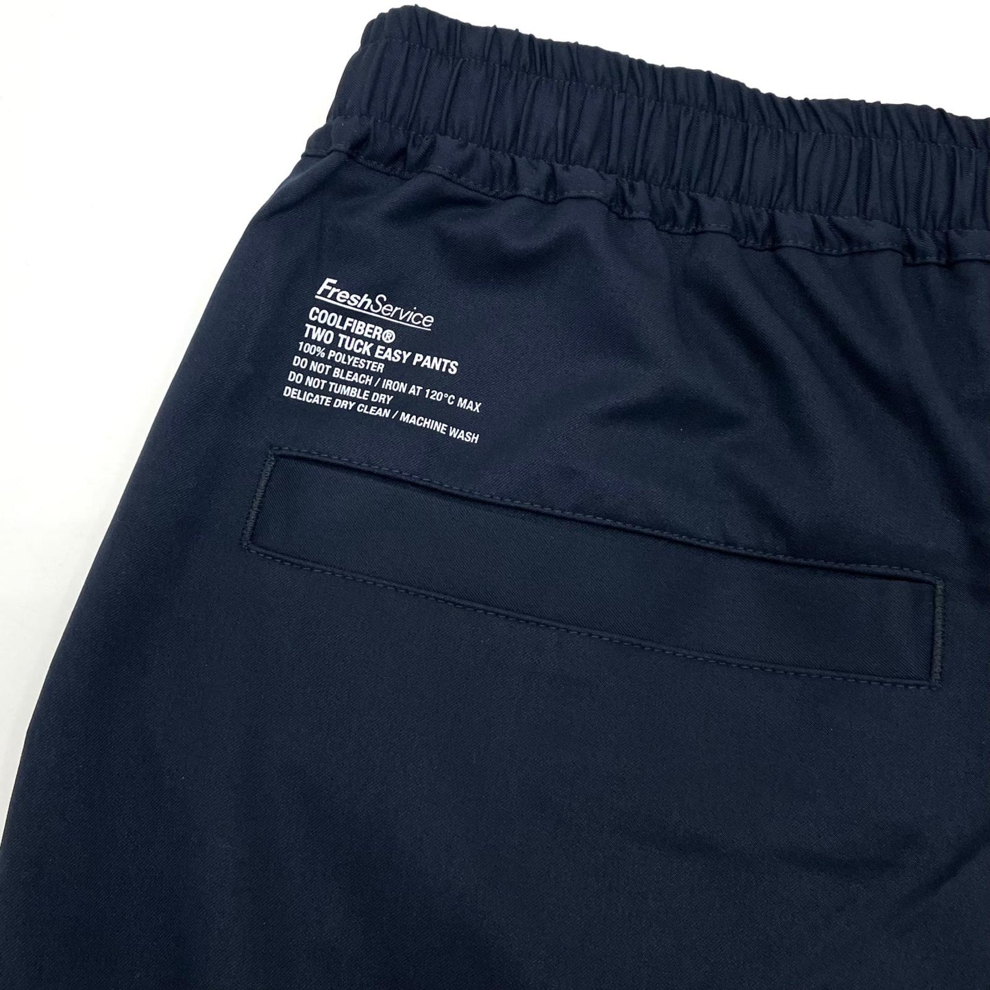 【中古】FreshService | フレッシュサービス COOLFIBER TWO TUCK EASY PANTS パンツ FSC262-40024 ネイビー サイズ：L【尾張小牧店】