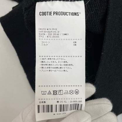 【中古】COOTIE | クーティー　26SS Venice Sweat Hoodie 長袖パーカー CTE-26S305 ブラック サイズ：L【尾張小牧店】
