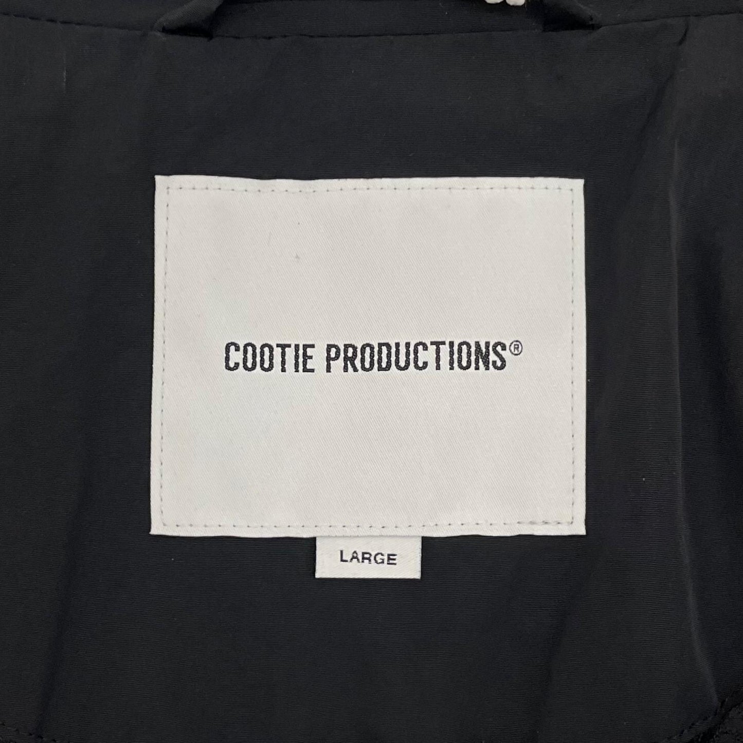 【中古】COOTIE | クーティー Nylon Paneling Track Jacket ナイロンジャケット CTE-26S208 ブラック サイズ：L【尾張小牧店】