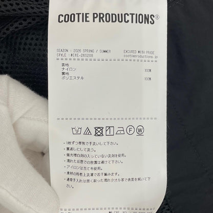 【中古】COOTIE | クーティー Nylon Paneling Track Jacket ナイロンジャケット CTE-26S208 ブラック サイズ：L【尾張小牧店】