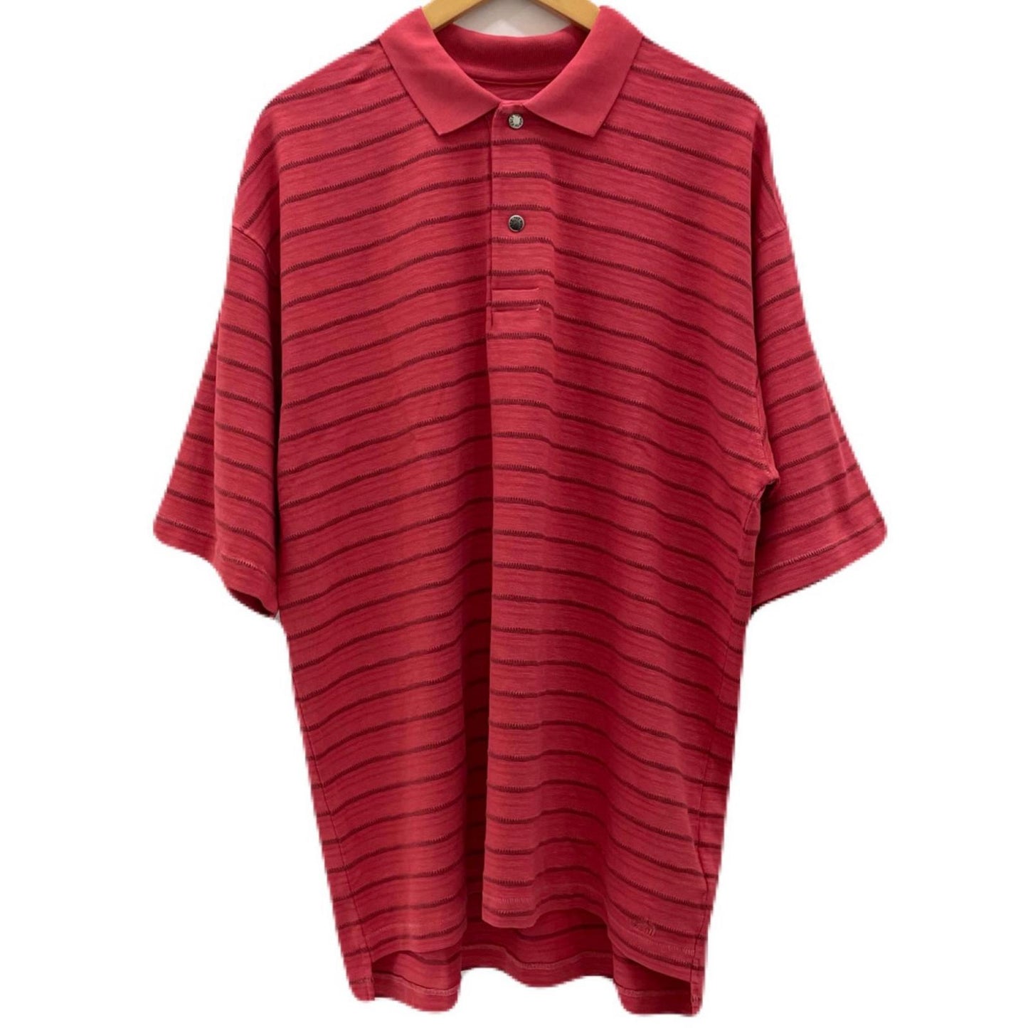 【中古】THE NORTH FACE | ザ・ノースフェイス Garment Dyed Jacquard Field Polo ポロシャツ N26SH040 レッド サイズ：L【尾張小牧店】