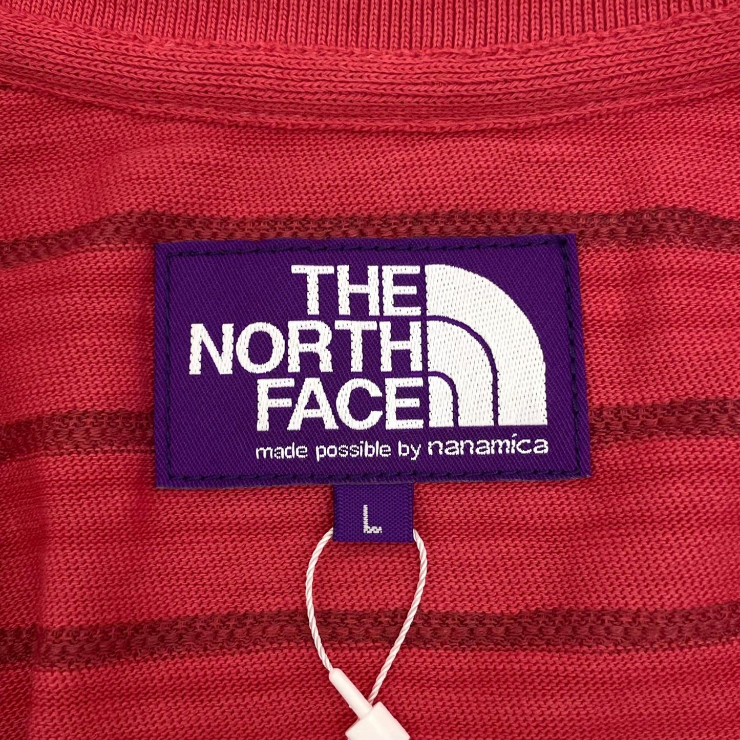 【中古】THE NORTH FACE | ザ・ノースフェイス Garment Dyed Jacquard Field Polo ポロシャツ N26SH040 レッド サイズ：L【尾張小牧店】