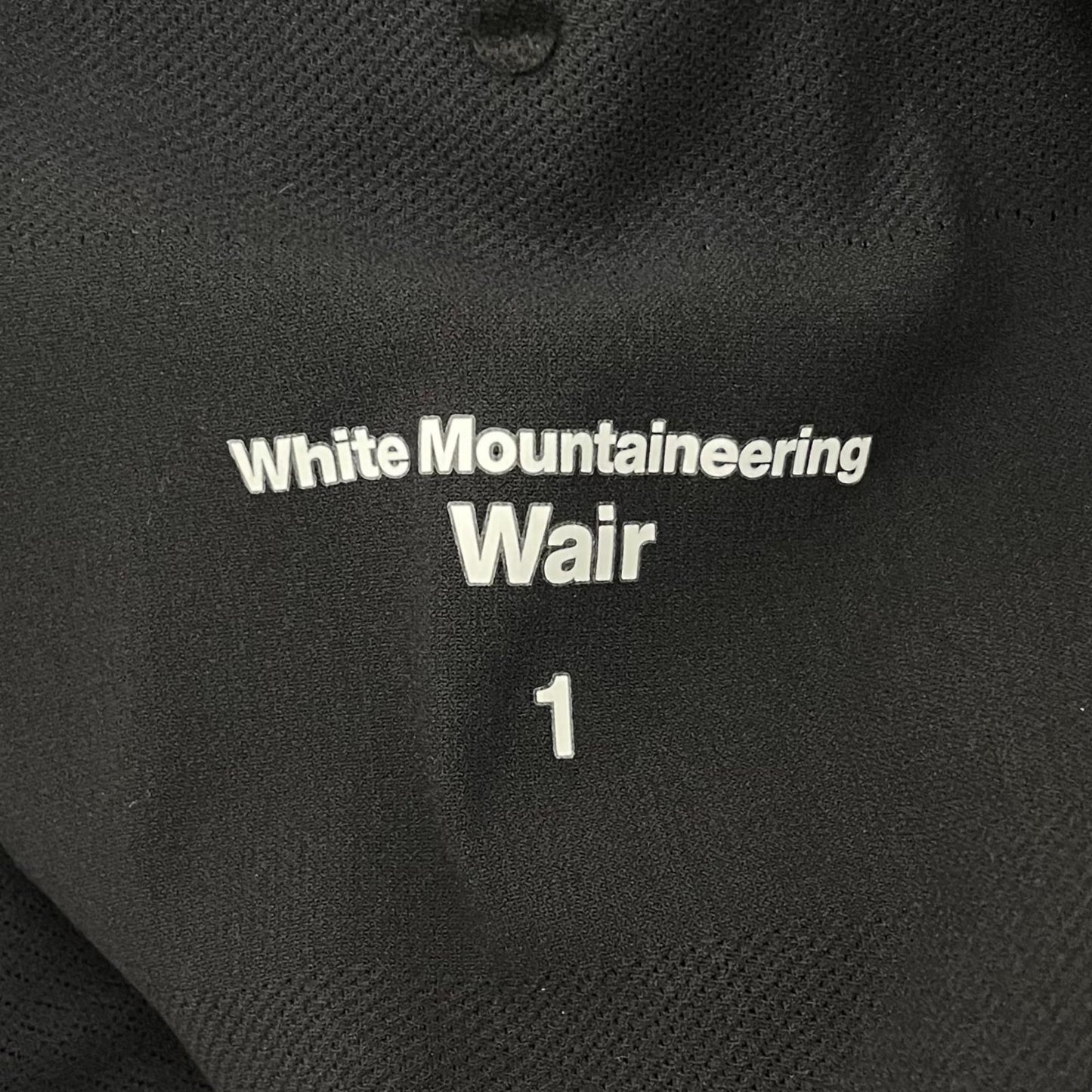 【中古】WHITE MOUNTAINEERING | ホワイトマウンテニアリング Wair SHORT SAROUEL PANTS ショートパンツ WM2671419 ブラック サイズ：1【尾張小牧店】
