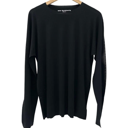 【中古】WHITE MOUNTAINEERING | ホワイトマウンテニアリング Wair LONG SLEEVE PULLOVER 長袖Ｔシャツ WM2671501 ブラック サイズ：1【尾張小牧店】