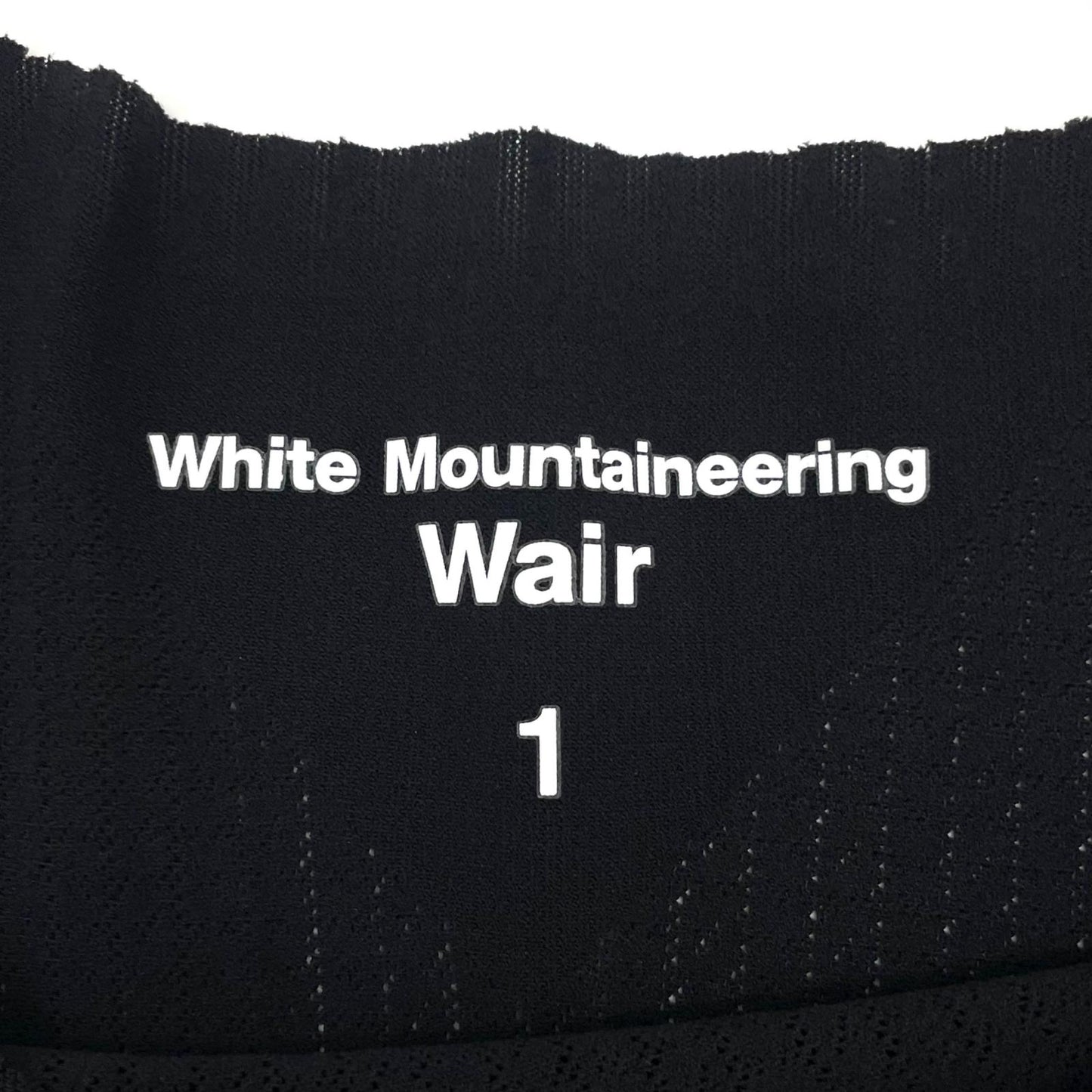 【中古】WHITE MOUNTAINEERING | ホワイトマウンテニアリング Wair LONG SLEEVE PULLOVER 長袖Ｔシャツ WM2671501 ブラック サイズ：1【尾張小牧店】