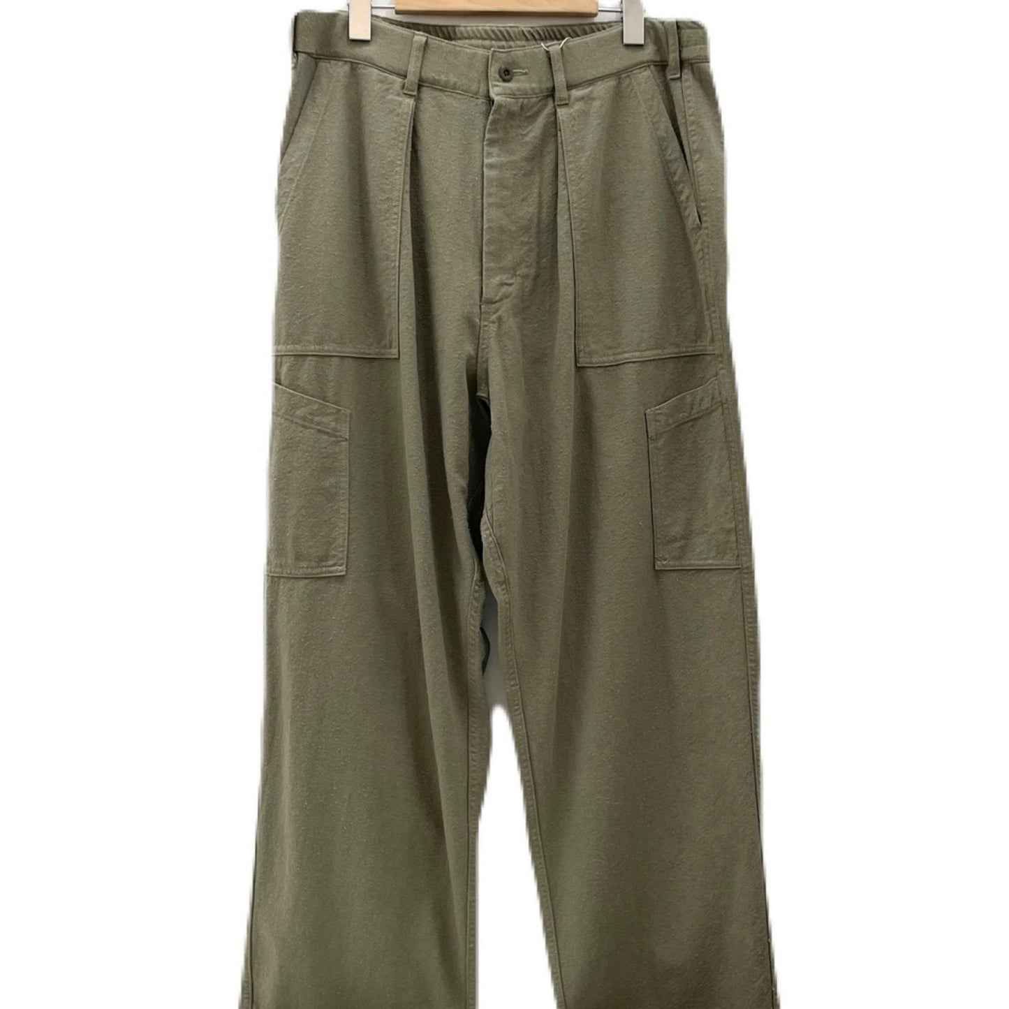 【中古】nanamica | ナナミカ Silk Nep Cotton Twill Deck Pants パンツ S26SC032 カーキ サイズ：34【尾張小牧店】