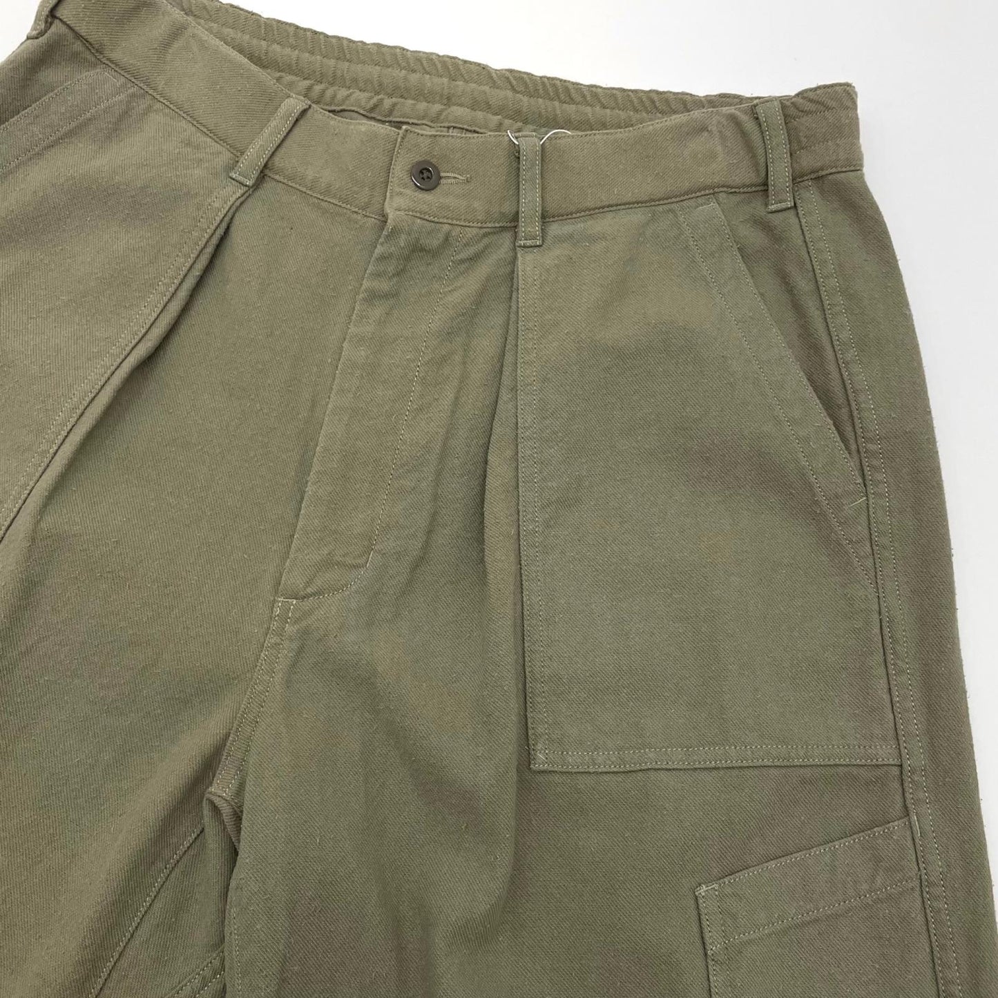 【中古】nanamica | ナナミカ Silk Nep Cotton Twill Deck Pants パンツ S26SC032 カーキ サイズ：34【尾張小牧店】