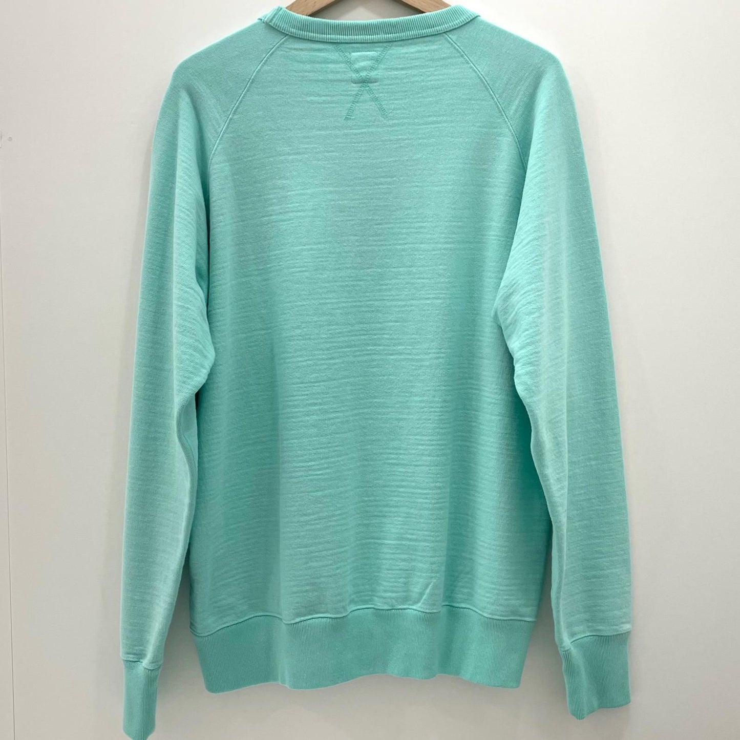 【中古】FAF/Fake As Flowers | エフエーエフ/フェイクアズフラワーズ Fabio Crewneck Sweat 長袖スウェット 4121216 ミントグリーン サイズ：3【尾張小牧店】