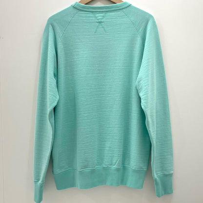 【中古】FAF/Fake As Flowers | エフエーエフ/フェイクアズフラワーズ Fabio Crewneck Sweat 長袖スウェット 4121216 ミントグリーン サイズ：3【尾張小牧店】