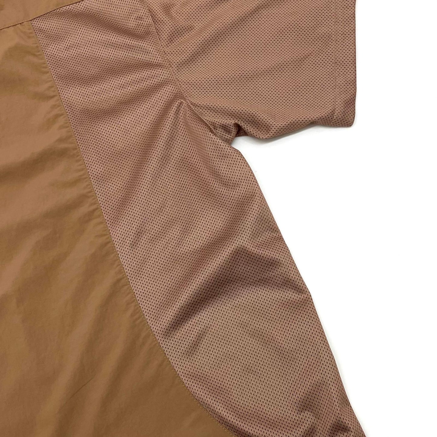 【中古】 TASLAN NYLON S/S SHIRT 半袖シャツ CCC-261W002 ブラウン サイズ：L【尾張小牧店】