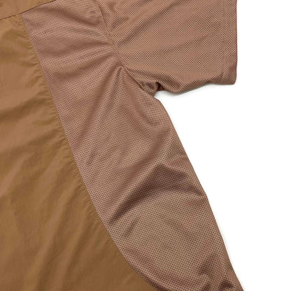 【中古】 TASLAN NYLON S/S SHIRT 半袖シャツ CCC-261W002 ブラウン サイズ：L【尾張小牧店】