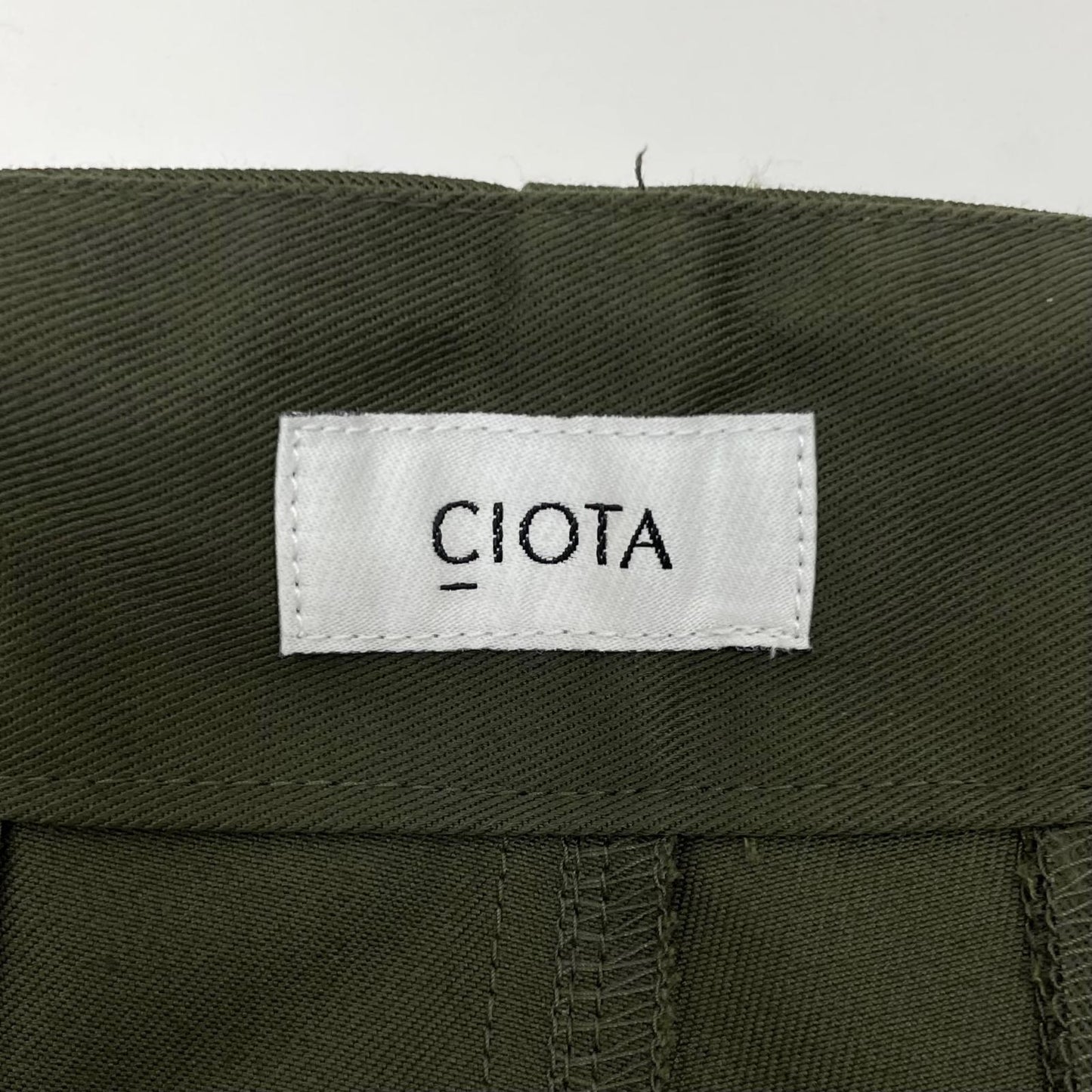 【中古】CIOTA(1LDKコーナー) | シオタ BRITISH ARMY FATIGUE PANTS パンツ PTLM-174 カーキ【尾張小牧店】