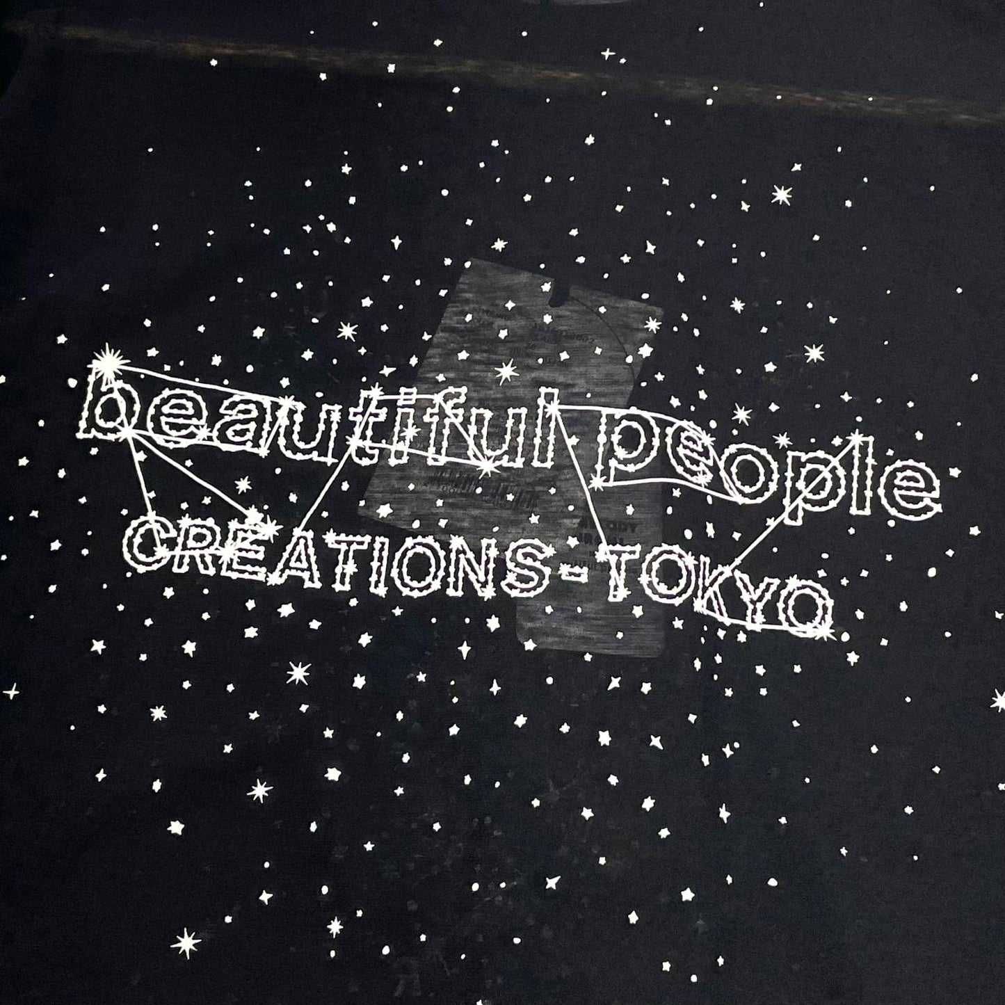 【中古】beautiful people | ビューティフルピープル　26SS MY MELODY&KUROMI 80/1 ELS jersey T シースルー半袖Ｔシャツ 1616310002 ブラック サイズ：36【尾張小牧店】