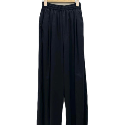 【中古】Graphpaper | グラフペーパー　26SS Silicon Poplin Two Tuck Easy Wide Pants パンツ GL261-40187 ブラック【尾張小牧店】