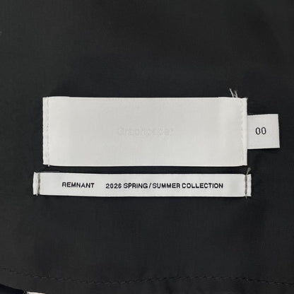 【中古】Graphpaper | グラフペーパー　26SS Silicon Poplin Two Tuck Easy Wide Pants パンツ GL261-40187 ブラック【尾張小牧店】