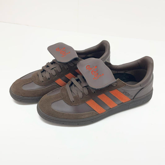 【中古】adidas | アディダス SHUKYU × E-WAX × adidas Handball Spezial スニーカー 26.0cm HP6694 ブラウン【尾張小牧店】