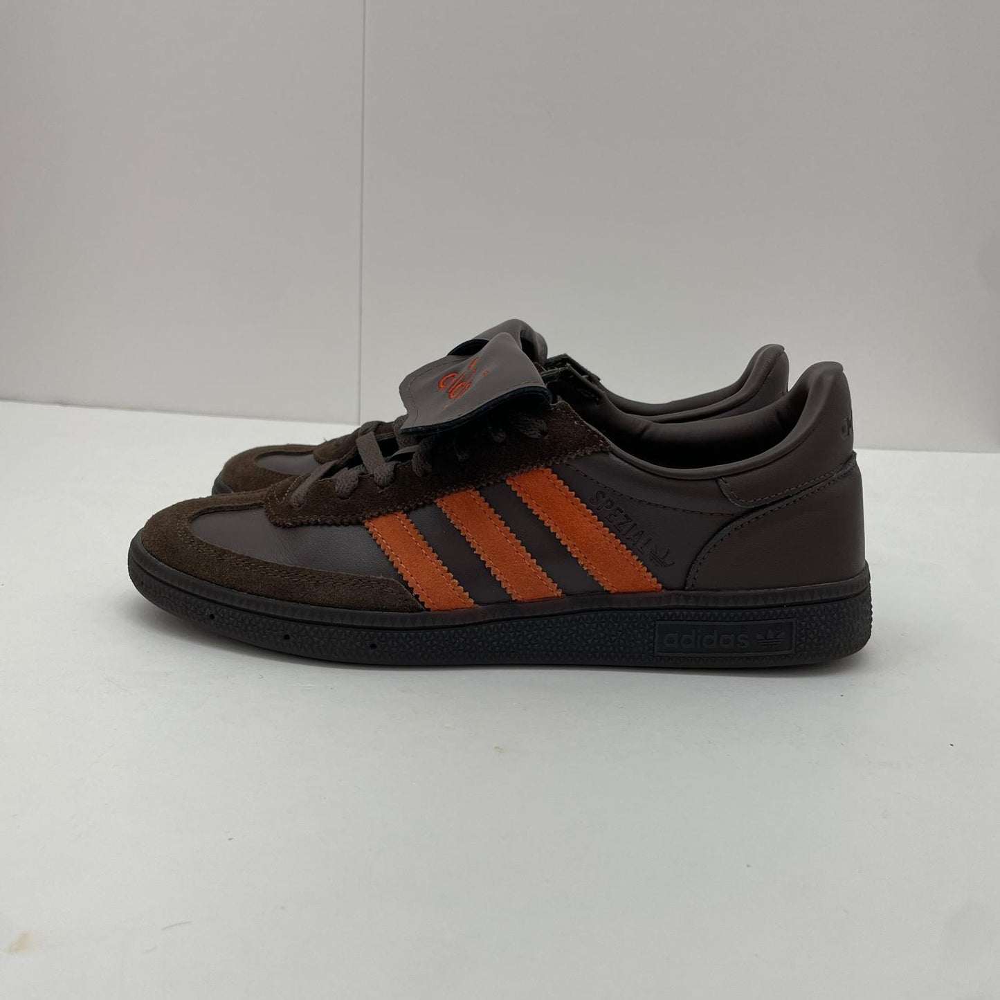 【中古】adidas | アディダス SHUKYU × E-WAX × adidas Handball Spezial スニーカー 26.0cm HP6694 ブラウン【尾張小牧店】
