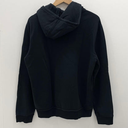 【中古】HERMES | エルメス CHEVAL AU TRAIT 裏起毛　長袖パーカー ブラック サイズ：L【尾張小牧店】