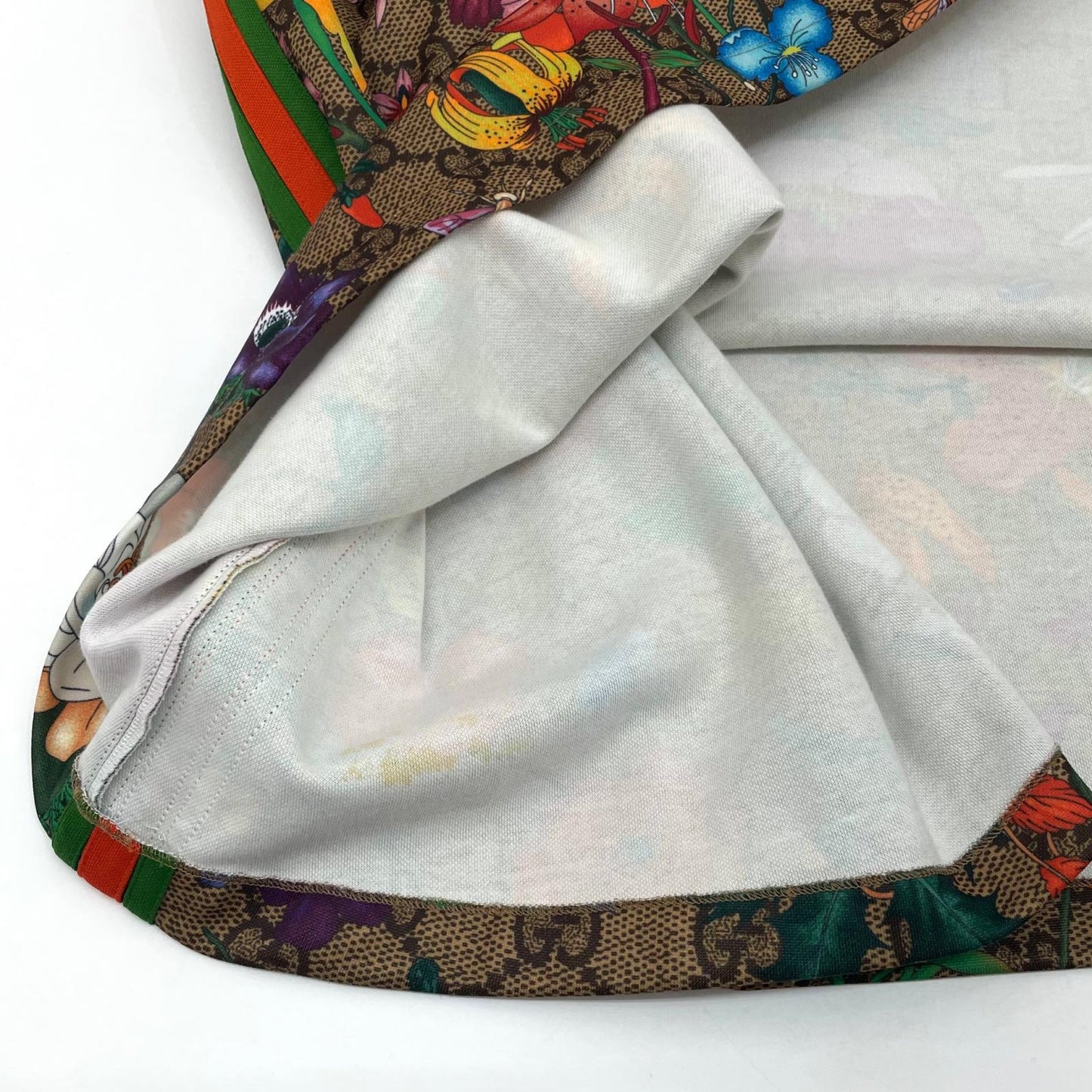 【中古】GUCCI | グッチ フローラルプリントジャージー スカート マルチカラー サイズ：S【尾張小牧店】
