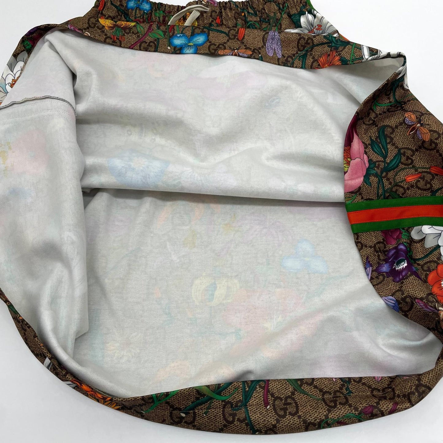 【中古】GUCCI | グッチ フローラルプリントジャージー スカート マルチカラー サイズ：S【尾張小牧店】