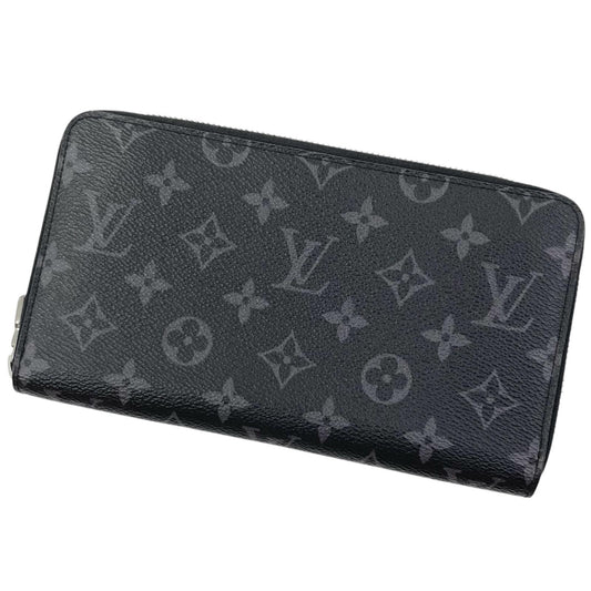 【中古】LOUIS VUITTON | ルイ・ヴィトン ジッピー オーガナイザー モノグラム エクリプス ラウンドファスナー 長財布 M82081 ブラック【尾張小牧店】