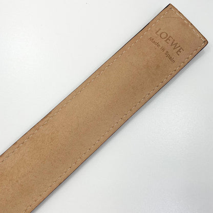 【中古】LOEWE | ロエベ スラップ ブレスレット スモール アナグラム バングル 119.19.336 ブラック【尾張小牧店】