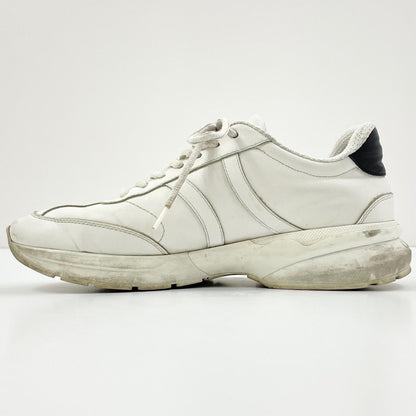 【中古】CELINE | セリーヌ CELINE RUNNER CR-02 ランナー ローレースアップ スニーカー 359483338C ホワイト×ブラック サイズ：39【尾張小牧店】