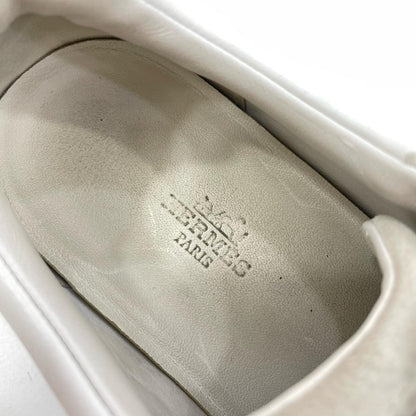 【中古】HERMES | エルメス バウシング ローカット スニーカー 242810ZH ホワイト 表記サイズ：37.5【尾張小牧店】