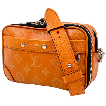 【中古】LOUIS VUITTON | ルイ・ヴィトン アルファ ウェアラブル ウォレットNV タイガラマ ショルダーバッグ M31073 オレンジ【尾張小牧店】