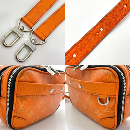 【中古】LOUIS VUITTON | ルイ・ヴィトン アルファ ウェアラブル ウォレットNV タイガラマ ショルダーバッグ M31073 オレンジ【尾張小牧店】