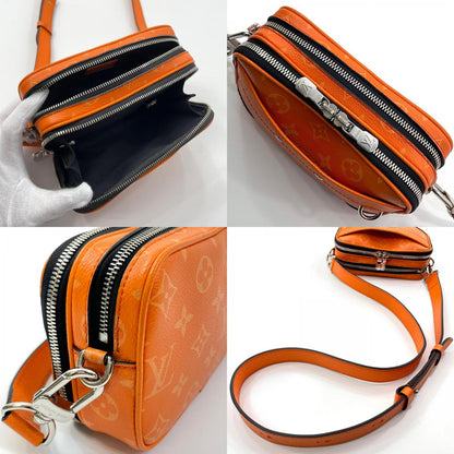 【中古】LOUIS VUITTON | ルイ・ヴィトン アルファ ウェアラブル ウォレットNV タイガラマ ショルダーバッグ M31073 オレンジ【尾張小牧店】